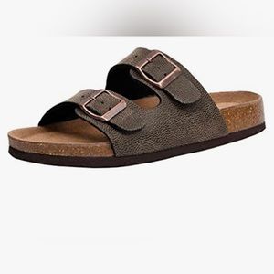 Cushionaire Lane Brown Rugged Sandals. Women’s size 9. Brand New !!